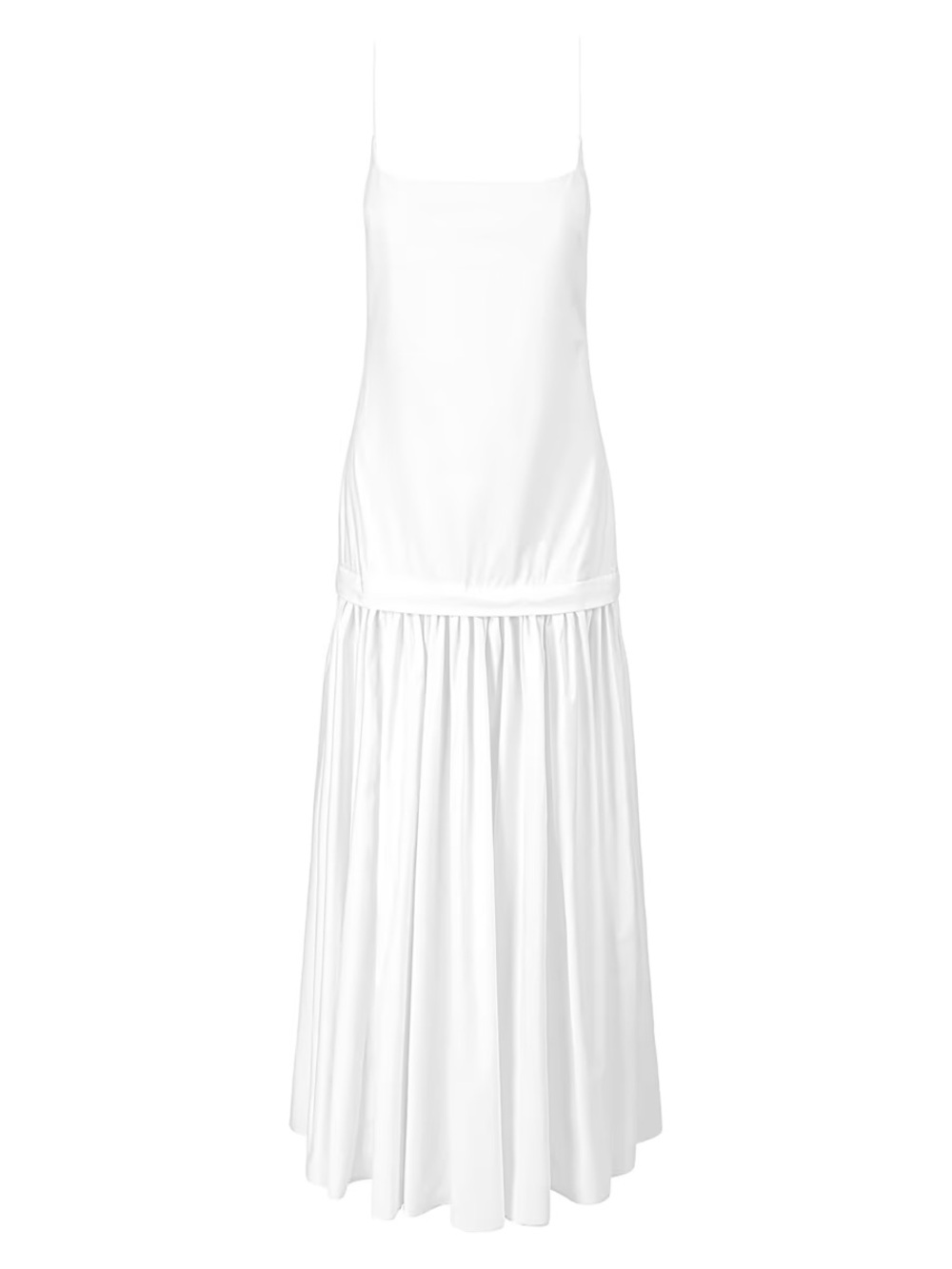 Staud Ari White Maxi Dress/Gown - Picture 3 of 9